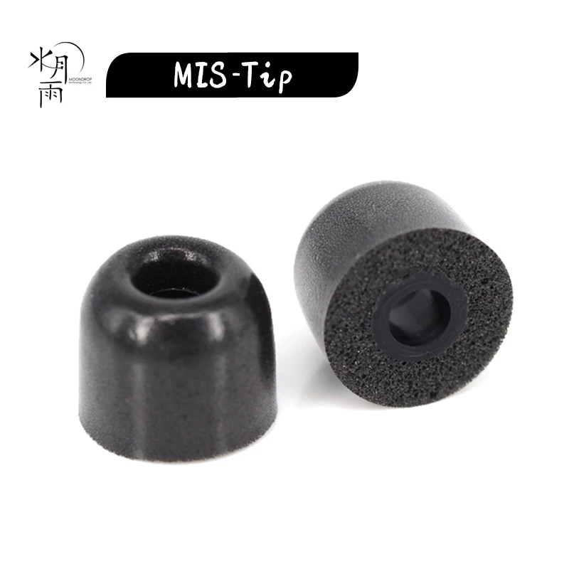 

Moondrop MIS-Tip Sponge Eartips for KXXS/ Spaceship/S8 earphones(2 pair)
