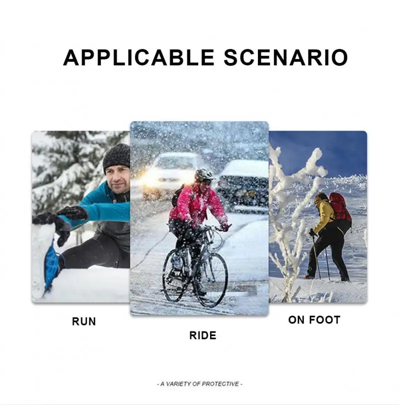 2022 1Pair Outdoor Winter Fishing Gloves Exposed Two-finger Non-Slip Screen Waterproof Non-slip Wrist Elastic Warm Fishing Glove