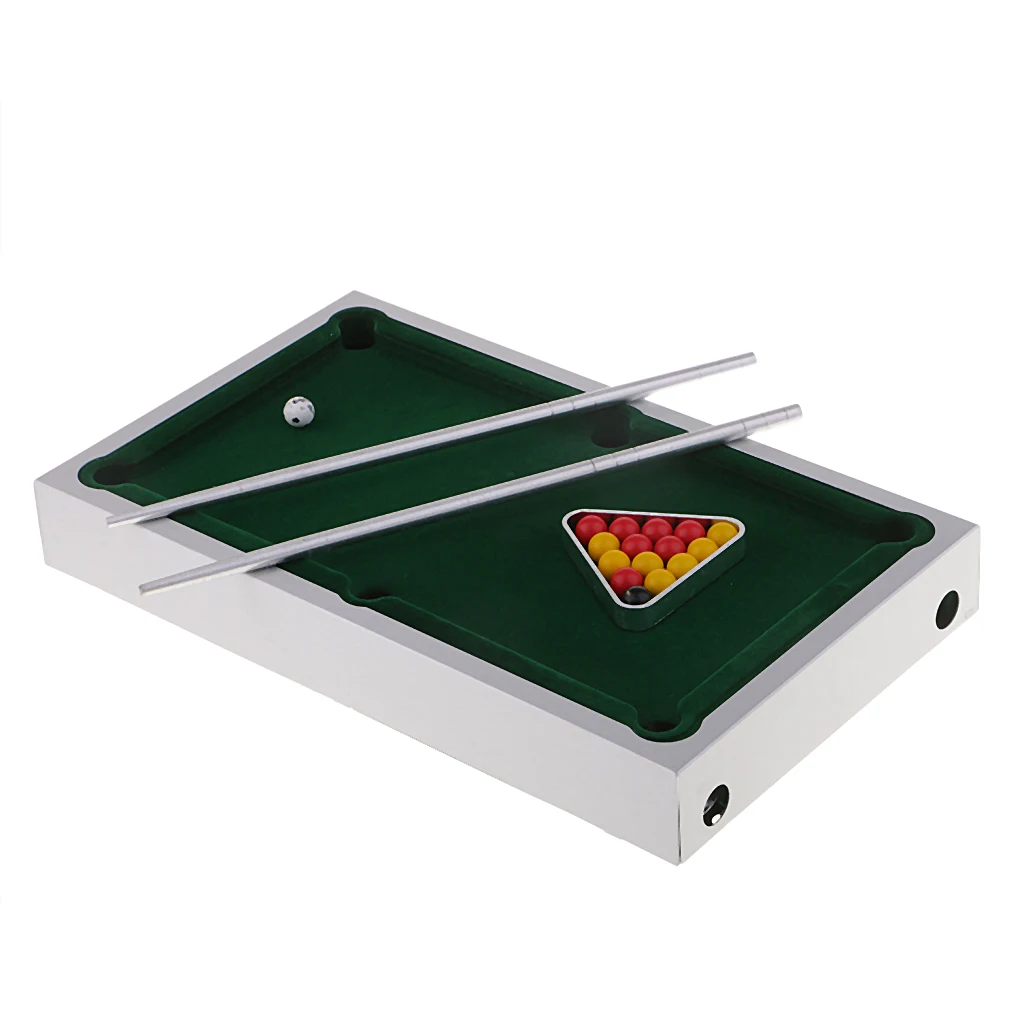 Family Set Friend Gathering Play Tabletop Billiards Mini Snooker Table Sport
