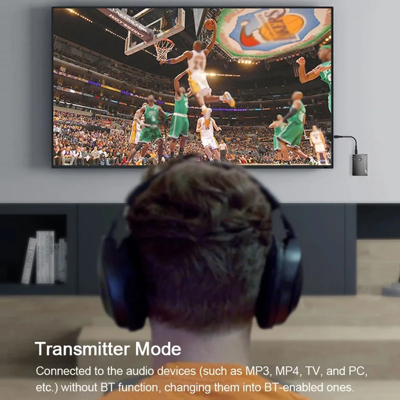 Wireless Adapter Bluetooth 5 0 Audio Receiver Transmitter 3 5mm 3 5 Jack AUX Hands free with Mic for TV PC Headphones Speaker