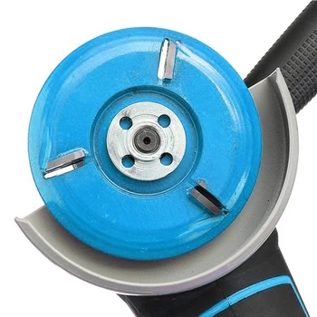 

Arc/Flat Teeth Plane Wood Carving Disc Tool Milling Cutter 16mm Aperture Angle Plane Three Teeth For Woodworking Wood Carving