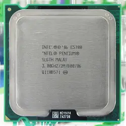 Двухъядерный процессор Intel Pentium E5700 (3,0 ГГц/2 м/800 ГГц) разъем 775 Бесплатная доставка