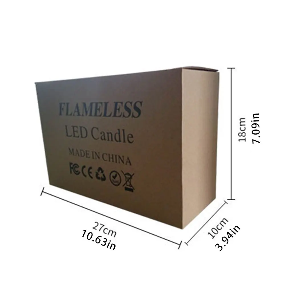 

3pcs LED Candle Lamp Multicolor Simulation Flameless Tea Light Wedding Home Birthday Party Decoration Cake Candles 10 Keys