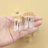 24 pcs/lot 12ml 24*30*35mm Small Glass Bottle Cork Stopper Spice Bottles Container Sealed Glass jar Vial Bottle Stopper 3
