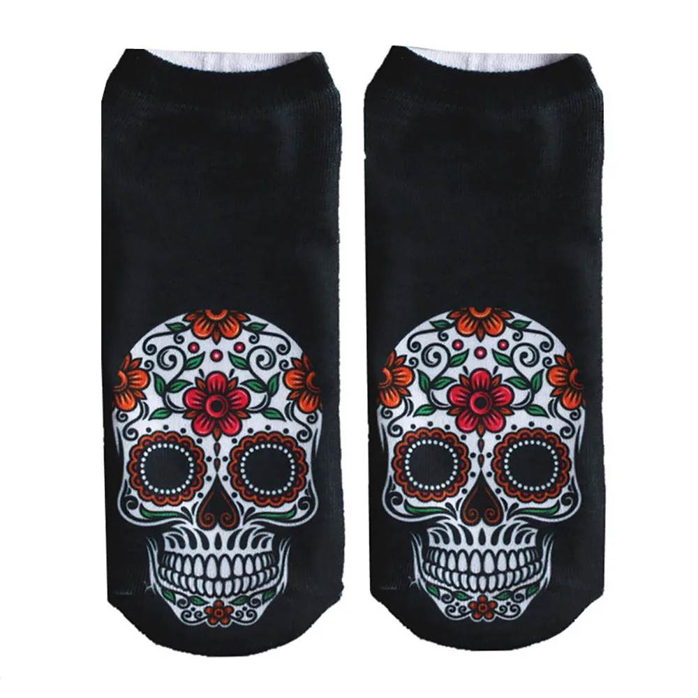 Забавные хлопковые ножные носки с объемным рисунком Новые Короткие повседневные носки унисекс Зимние теплые женские носки calcetines invierno mujer