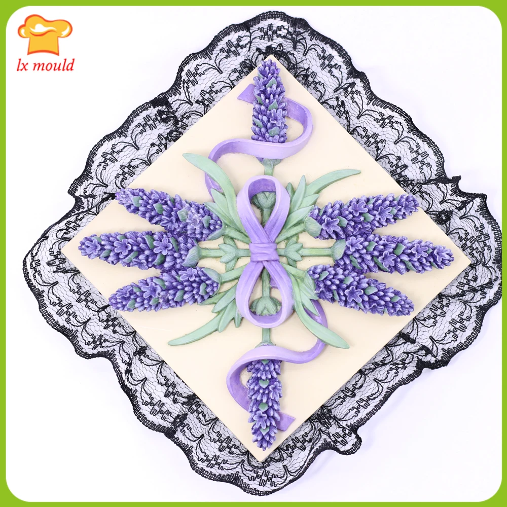 

2020 New Lavender Silicone Mold DIY Aromatherapy Plasma Candle Diffuser Hand Silicone Tool Square