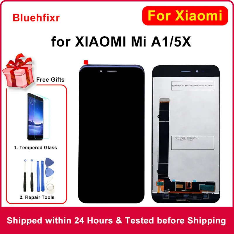 Оригинальный сенсорный ЖК экран для Xiaomi Mi A1 дисплей с рамкой замена экрана 5X MiA1 Mi5X