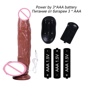 300MM*60MM Vibrating Dildo Skin Feeling Huge Penis Sex Toys Realistic Lesbian Erotic Strapon Big Dick Adult Sex Product 5