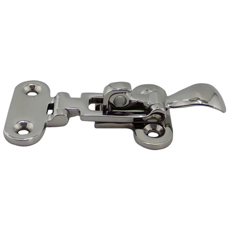 

Hot Sale 5 Pcs Marine Boat Deck Lock Hasp 316 Stainless Steel Lockable Hold Down Clamp Anti-Rattle Latch Fastener