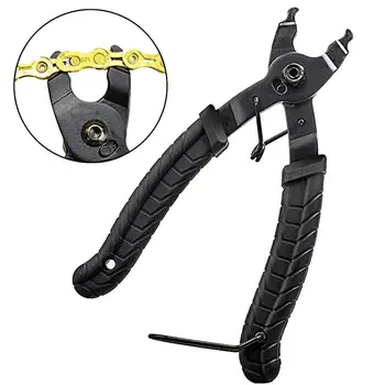 

Yiwa Chain Wrenches Removal Tool Quick Release Clamp Cut Chain Link Pliers Tongs Removable Dual Bike Cycling Repair Tool
