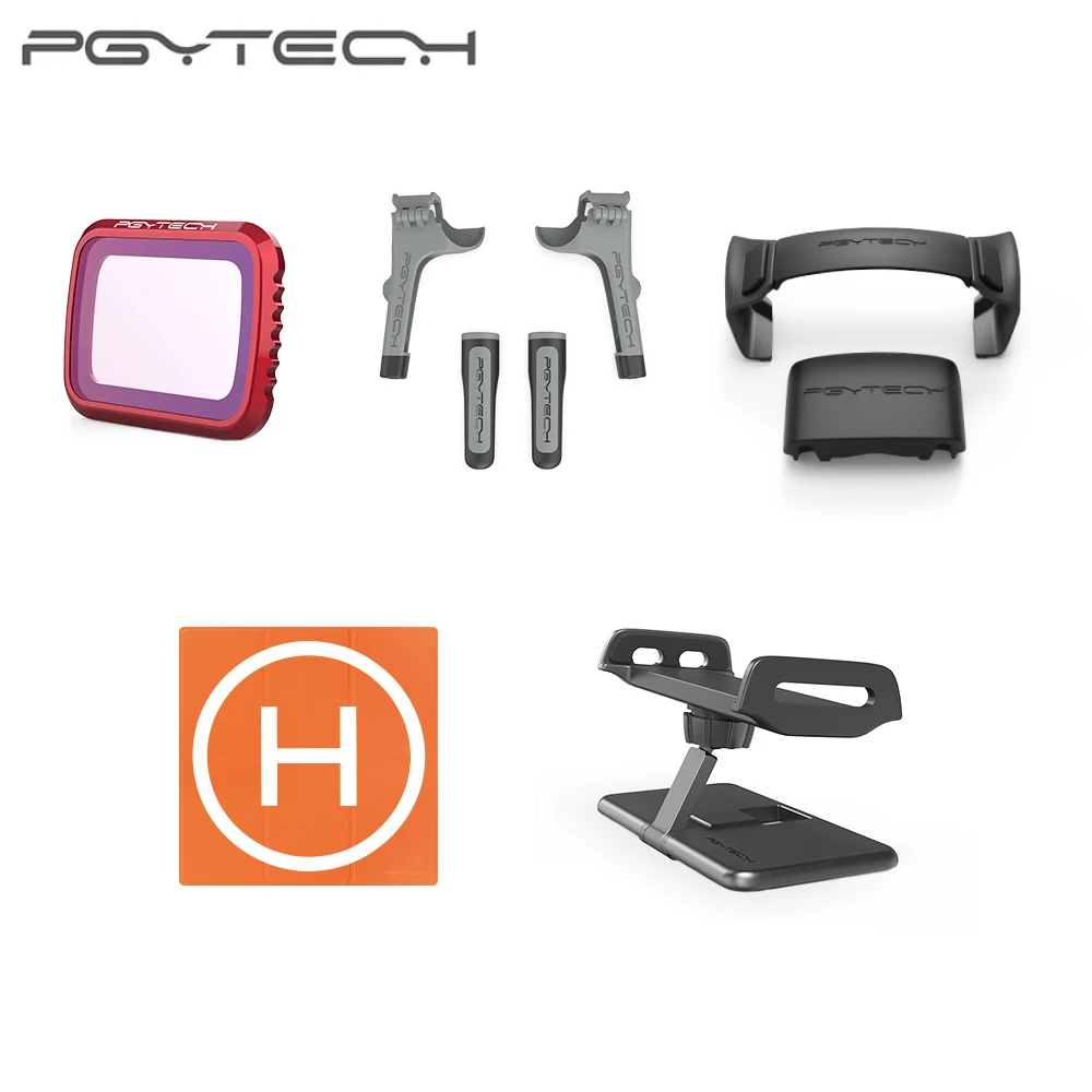 PGYTECH для Mavic Air 2 посадочная Шестерня + держатель пропеллера площадка Pro подставка