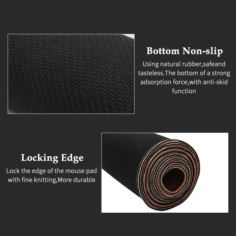 Sovawin Custom Mouse Pad 90x40cm DIY Mousepad Gamer Large XL Keyboard Mouse Mat Rubber Non-slip Loc