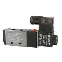 Пятизвездочный двухпозиционный Пневматический электромагнитный клапан 4V210-08