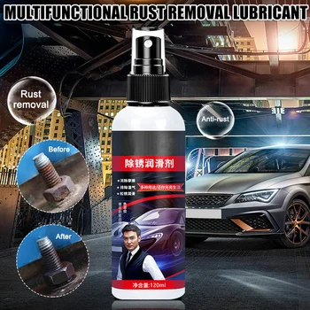 

120ml Multi-purpose Rust Remover- Rust Inhibitor Derusting Spray Car Maintenance Clean NJ88