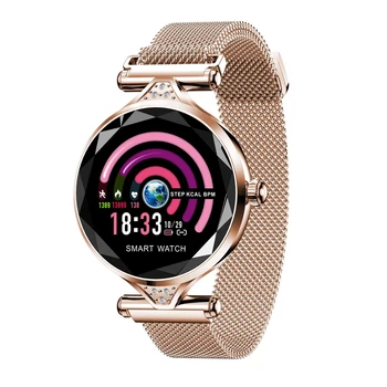 

H1 Intelligent Women Fashion Watch IP67 Waterproof Heart Rate Blood Pressure Sleeping Quality Monitor Watch for Fitness Sports