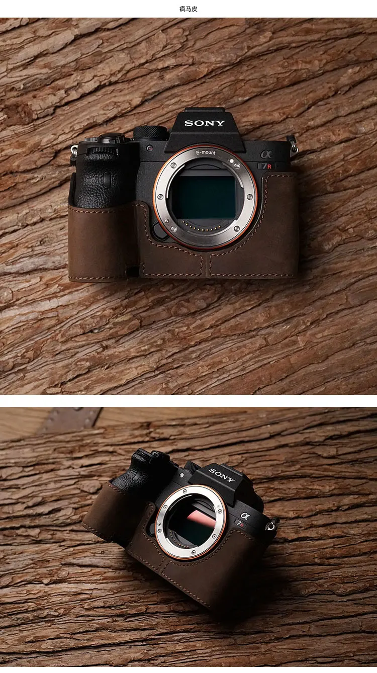 MrStone sony A7r IV четыре поколения A7RM4 A9 MK4 кожаный чехол для камеры кожаный чехол