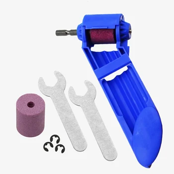 

Brown Corundum Drill Bit Sharpener Grinding Polishing Tool Kit Sharpening
