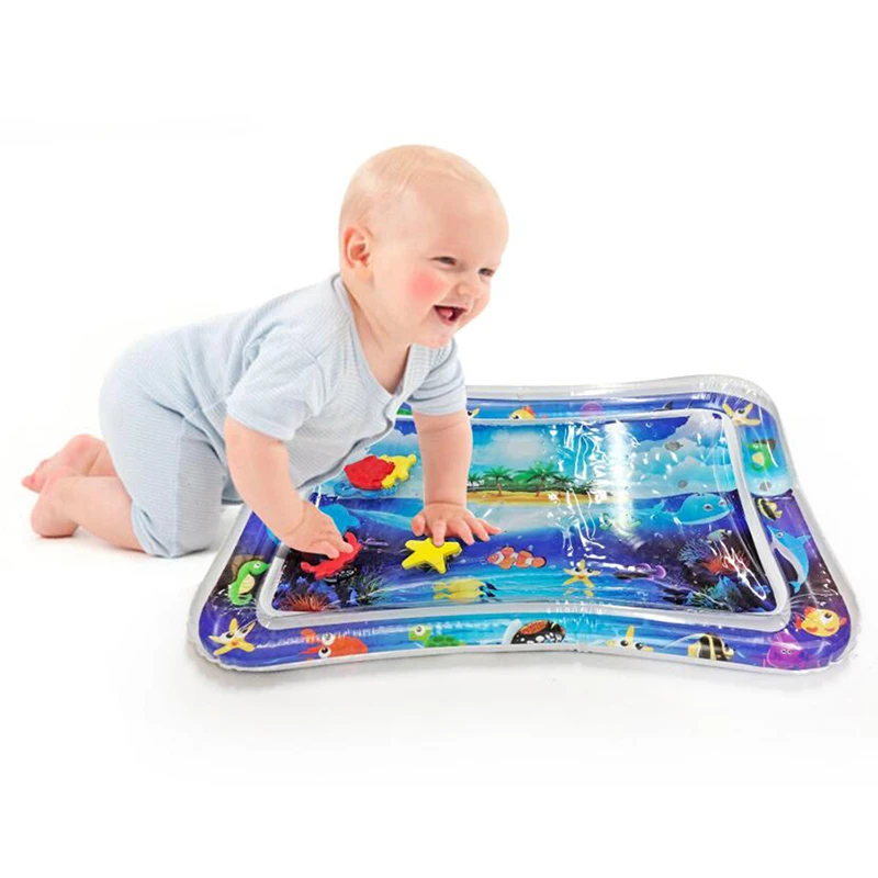 Надувной животик время Премиум водяное сиденье младенцев и малышей является идеальным веселым временем игровая деятельность центр детские водные игры pad