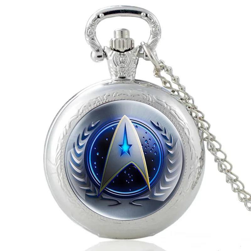 

Classic Retro Bronze Interstellar Symbol Glass Dome Quartz Pocket Watch Vintage Men Women Necklace Pendant Jewelry Gifts