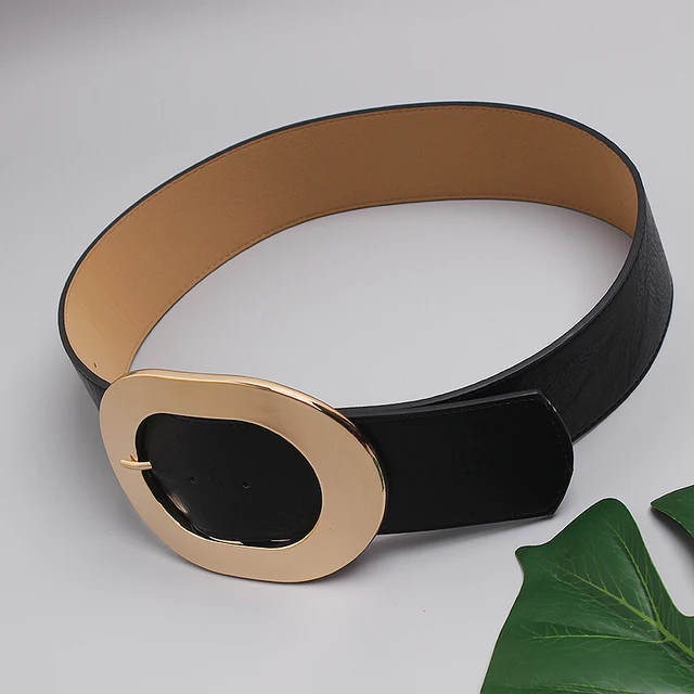 XPJYUA Kummerbund Für Frauen - Elastischer Leder-Gürtel Für Festliche Anlässe