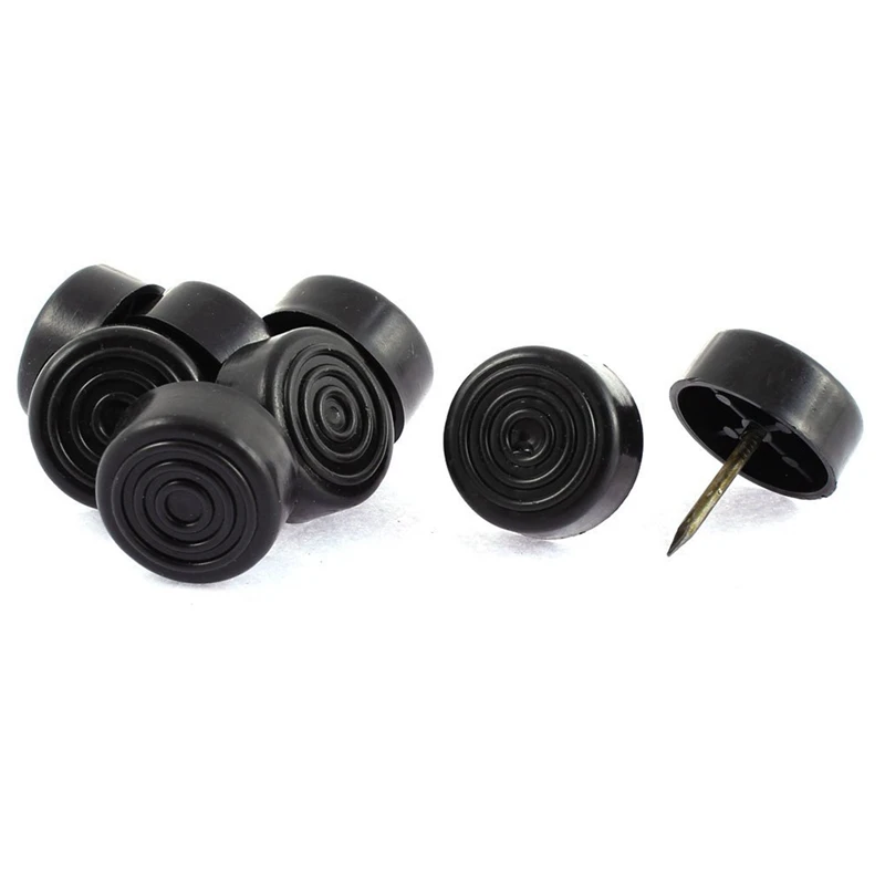 

New-Furniture Chair Leg Foot Floor Pad Nail Skid Anti-slide Protector 8pcs