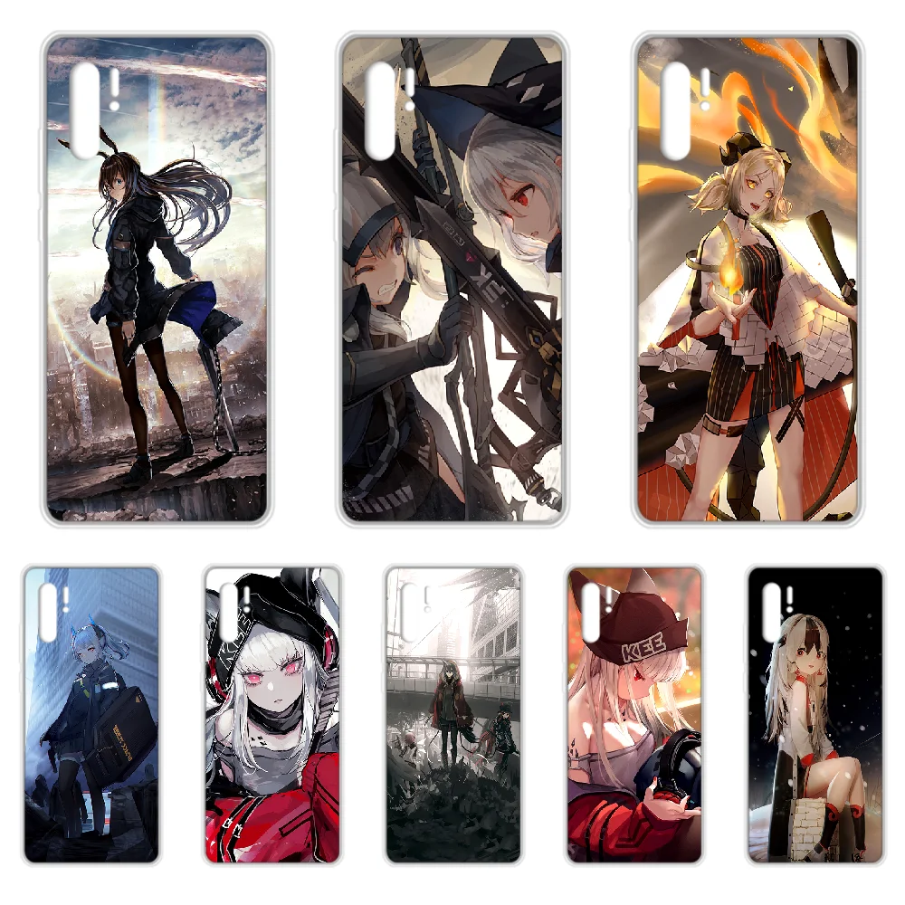 Arknights чехол для телефона HUAWEI p 8 9 10 20 30 40 P pro Smart 2017 2019 Z lite прозрачный роскошный hoesjes