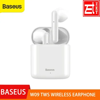 

Original Baseus W09 TWS Wireless Bluetooth Earphone Intelligent Touch Control Wireless TWS Earphones With Stereo bass sound