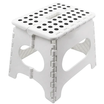 

Sturdy Foldable Footstool - the Lightweight Foldable Footstool Is Enough to Support Adults and Safe for Children