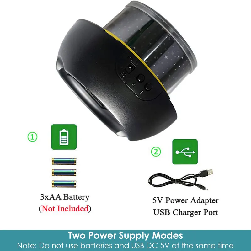 Звездное небо Ночной светильник волшебная звезда луна планеты проектор лампа