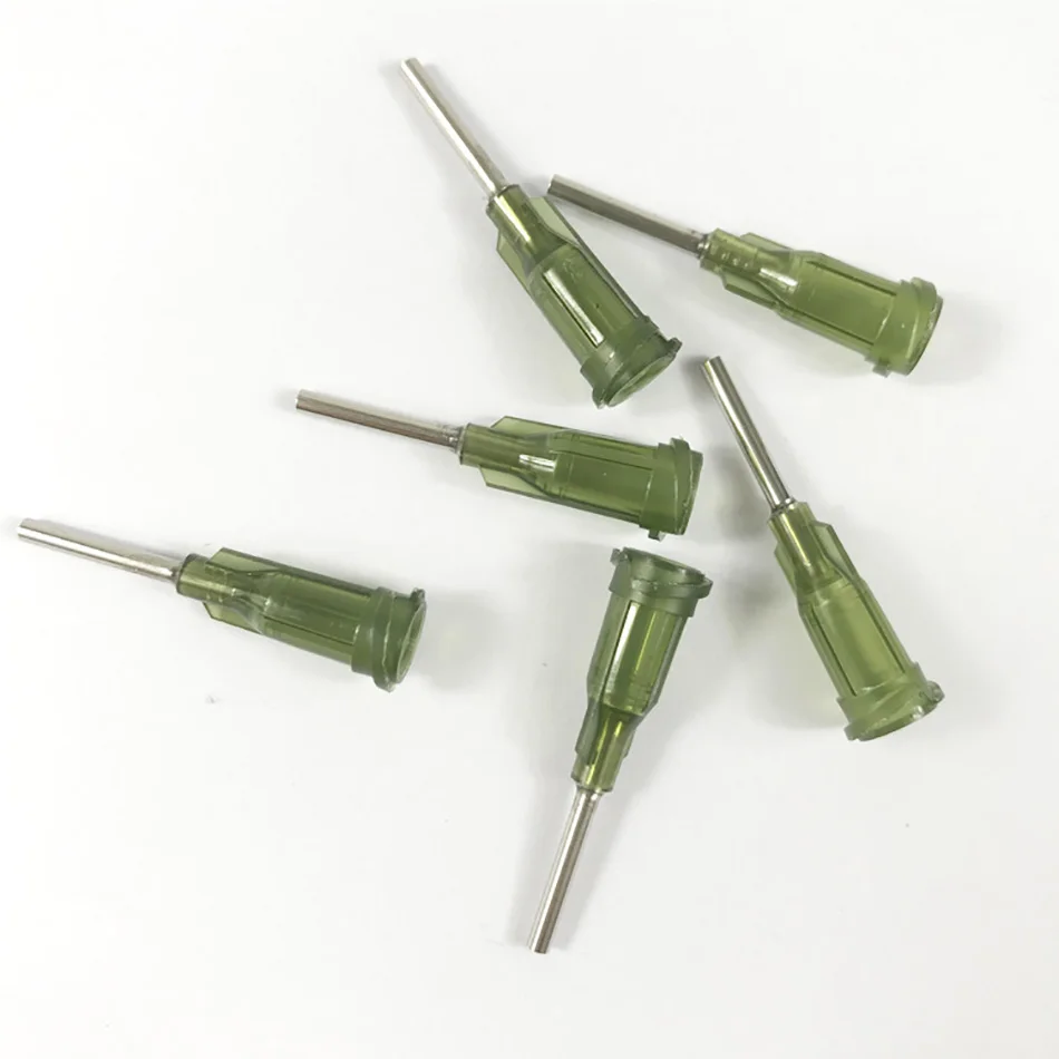 50pcs 14G-34G Blunt Tip Dispensing Needles For Industrial Syringe Dispenser - 4