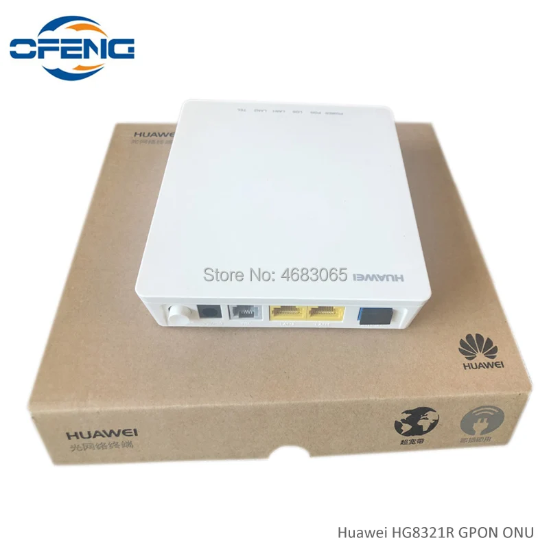 Бесплатная доставка huawei HG8321R GPON ONU ONT 1GE 2 порта 1TEL FTTH оптический модуль класса C + HGU режим маршрутизатора такой же, как HG8311 GPON ONU