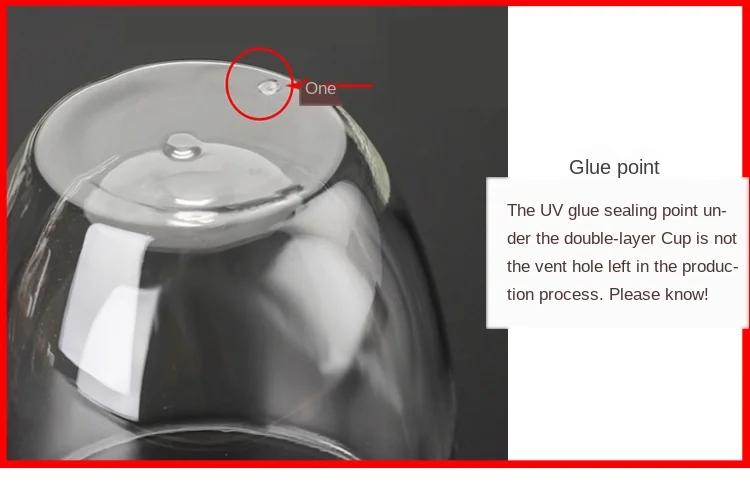 2pc/6pc Double-layer Heat-resistant Glass Coffee Cup Transparent Tea Beer Coffee Water Cups Heat Preservation cup Gift set