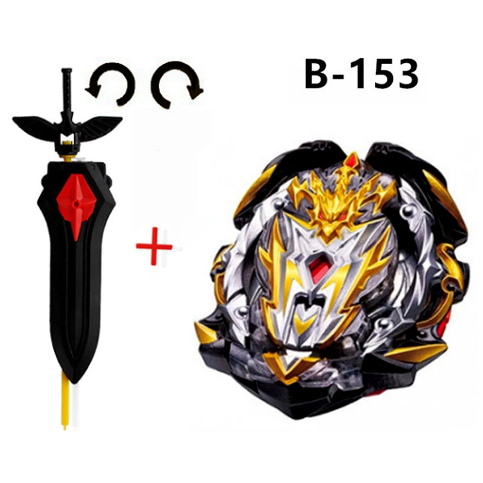 B-153 Beyblade Burst с ручкой Bayblade Launcher спиннинг Bey Blade Лезвия Металл Пластик Fusion Топ Spinner боевые игрушки