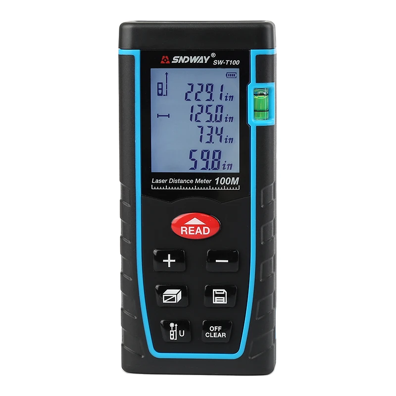laser distance meter rangefinder trena laser tape range finder build measure device ruler test tool