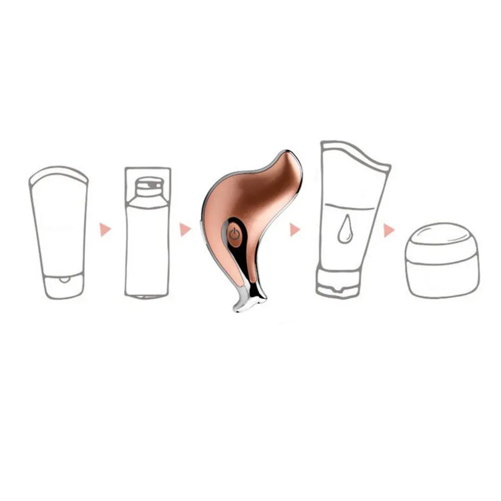 Electric Scraping Therapy Vibrating Face Massager Lifting And Adjusting The Scraping Table Usb Rechargeable Beauty Care 3