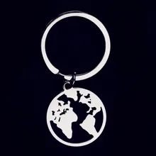 В европейском и американском стиле; импортные товары трансграничной аксессуары креативный Рюкзак Кулон карта мира Земли дорожная Стюардесса Авиакомпании Ke