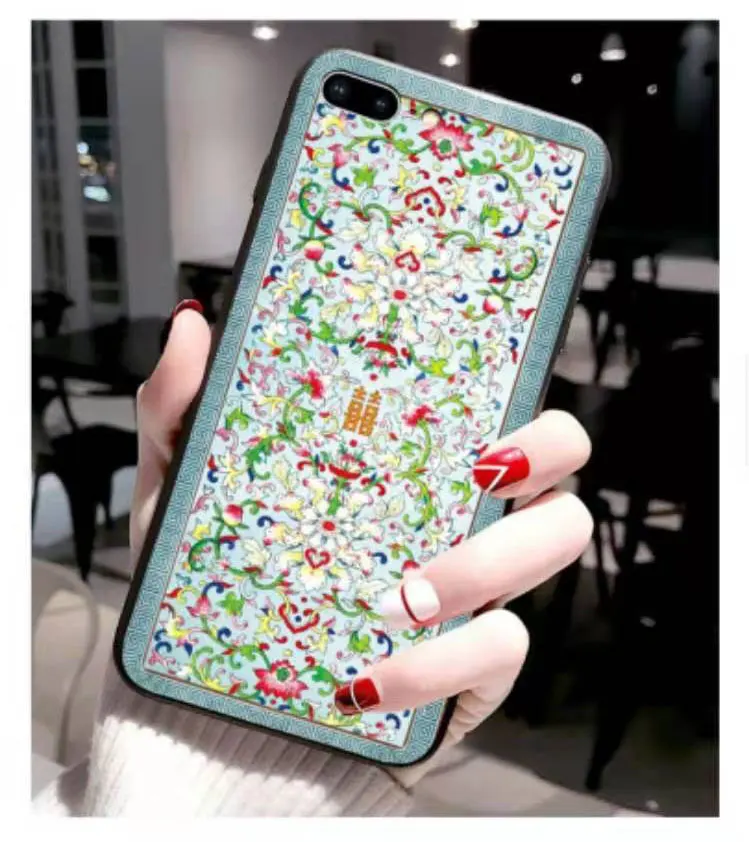 Подходит для huawei P30 Чехол для мобильного телефона p30pro китайский стиль рельефный дворцовый Тип nova4 защитный чехол psmart защита от падения
