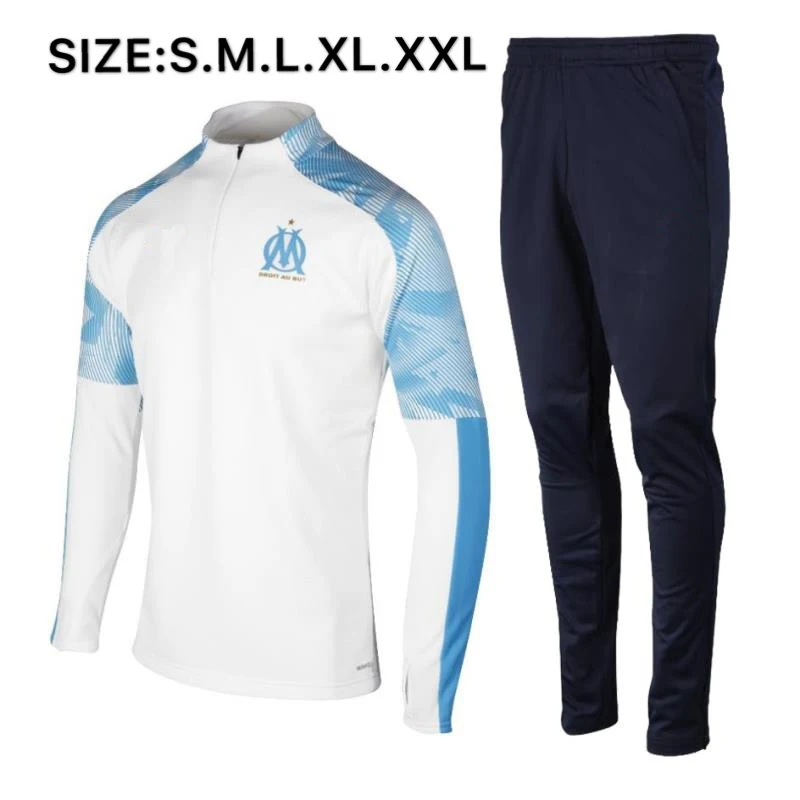 Темно-серый AC Inter milan Mantel city juvees Chelsea Barcaed Юнайтед байернинг 19 20 длинный спортивный костюм для взрослых тренировка футбола Джерси - Цвет: Темно-серый