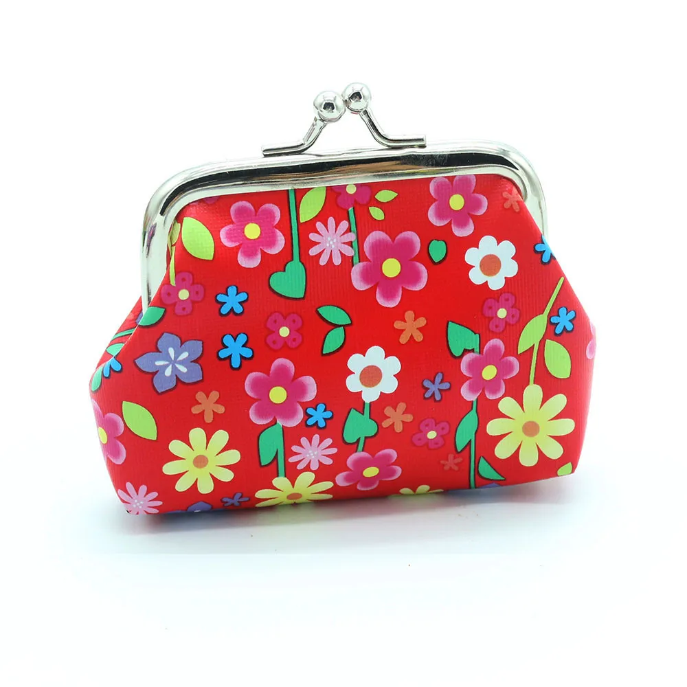 Спальное место# P501 Новая мода женский Цветочный бумажник держатель для карт монета кошелек, клатч сумка женская