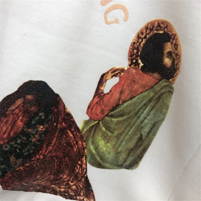 Kanye West, качественные толстовки с надписью «Jesus Is King», женские и мужские толстовки, толстовка в стиле хип-хоп, толстовки с капюшоном, пуловеры для мужчин