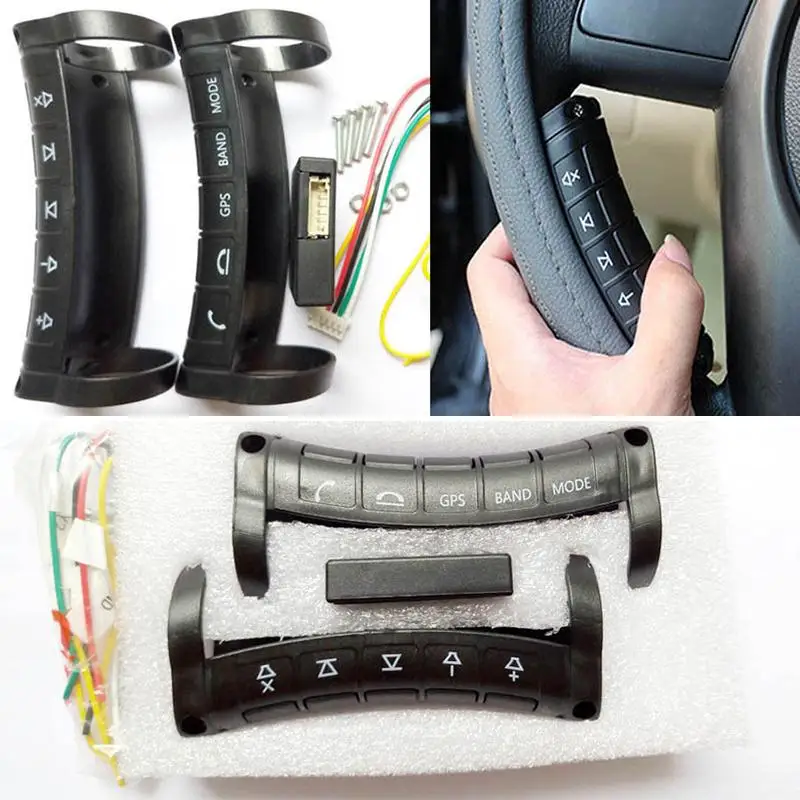 Универсальный пульт дистанционного управления автомобильный руль кнопка дистанционного управления автомобильный навигатор DVD/2 Din android/Window Bluetooth беспроводной