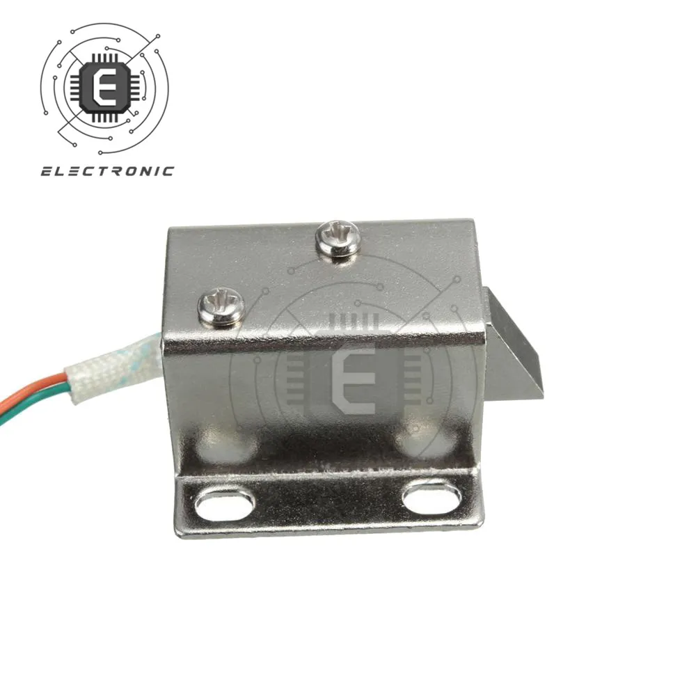 12V 350mA Solenoid Valve Tongue Lock For Anti-Theft Door Or Fire Door Electronic Control System steel door locks