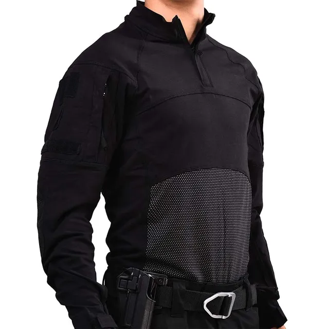 Outdoor Hiking Jacket+Shirts Soft Shell Outwear Windproof Windbreaker Military Shirt Tactical Fleece Jackets Hunting Clothes Set black shirts