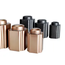 Дома большие чайные банки коробка для хранения уплотнительная банка для сыпучих металлическая коробка для чая Жасмин/Пуэр/зеленый чай caddes герметичный орех канистра