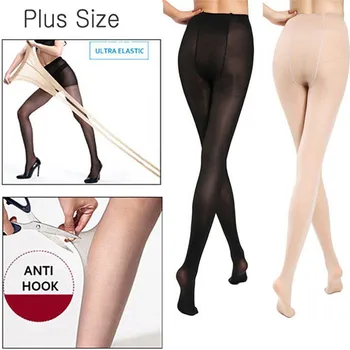 

Super Elastic Magical Tight Silk Stockings Sexy Leg Pantyhose Plus Size Women Tights 3FS