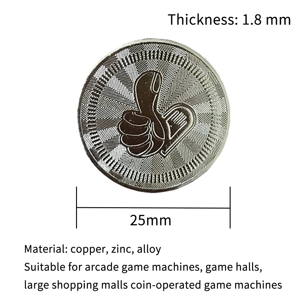 금속 아케이드 게임 토큰 위조 방지 동전 코인 오각형 크라운 팩당 1000 개 - G마켓 모바일