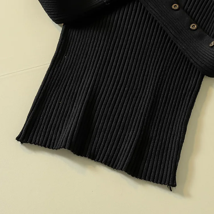 Fashion Turtleneck Sweater Women Long Sleeve Button Decoration Slim Women Pullover Sweater 2019 Autumn Winter Female Jumpers (47)