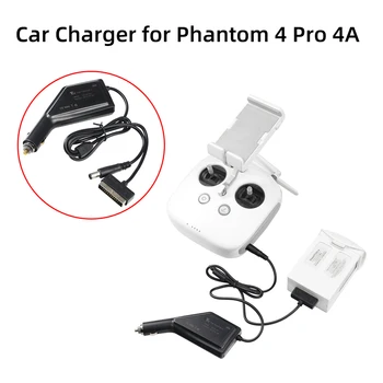 

Intelligent Fast Car Charger Intelligent Battery for Phantom 4 Pro 4A Vehicle Charger Remote Control Charging Hub Accessories