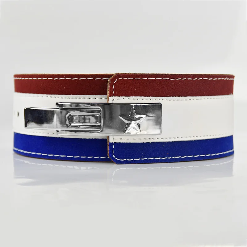 

Sports Belt Squat Weightlifting Fitness Bodybuilding Cowhide Sports Belt