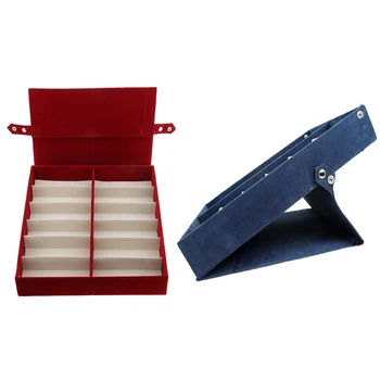 

2pcs Retail Stores Eyeglasses Storage Box Sunglasses Display Case Rack Stand